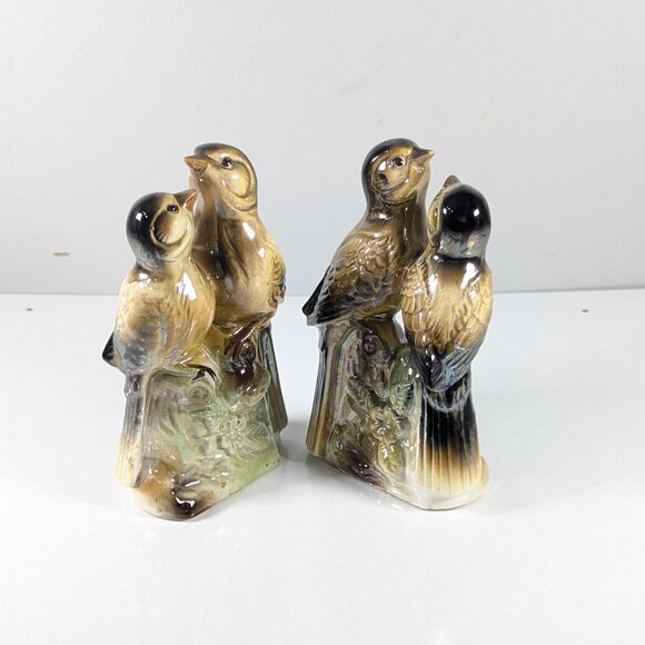 Pair mcm decorative bird figurines JAPAN - Picture 7 of 9